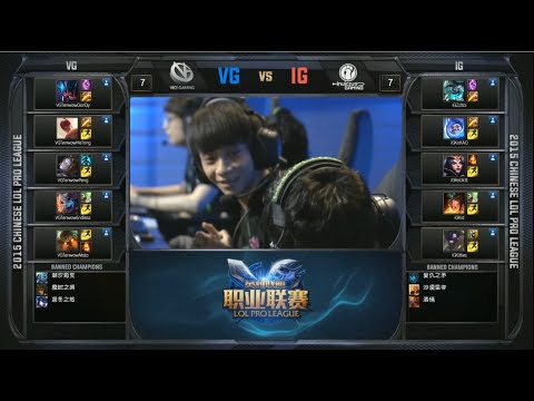 IG vs VG Game 2 Highlights (LPL Summer 2015)