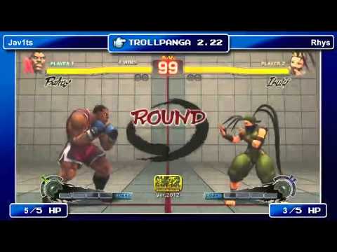 Trollpanga 2.22 - Jav1ts (Balrog) vs Rhys (Ibuki/Balrog)