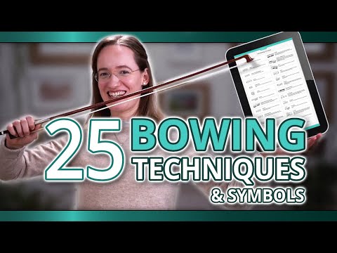 All 25 Violin Bowing Techniques & Symbols | with Free PDF Cheat Sheet