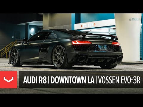 Audi R8 | Downtown Los Angeles | Vossen EVO-3R
