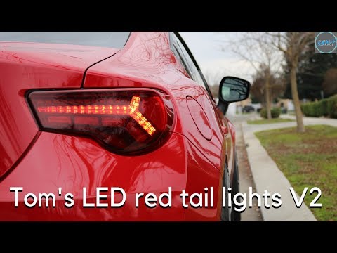 Tom's LED Tail Lights V2 install on FRS/BRZ/GT86