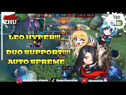 SMURF!!! ROAD TO SUPREME - LEOmord HYPER!!! - ZHENZHU MLBB ( FULL GAME)