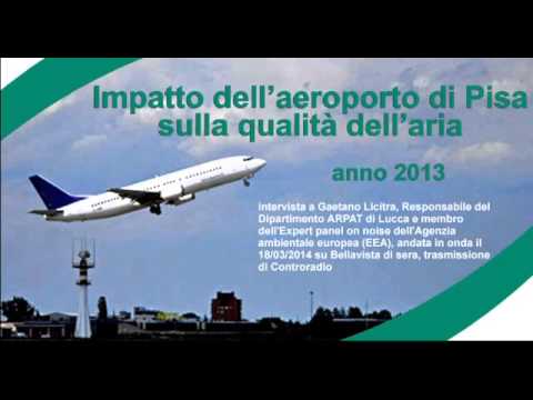 Impatto dell'aeroposto di Pisa sulla qualità dell'aria
