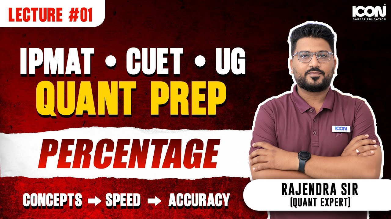 Percentage #1 for IPMAT, CUET & UG Exams