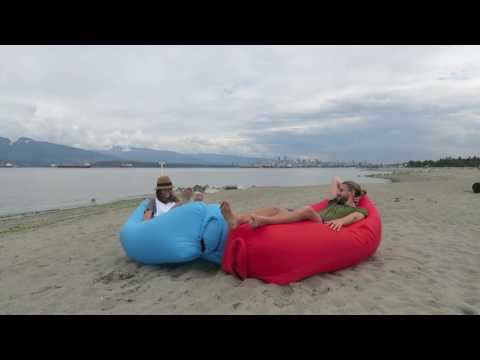 Plop Inflatable Sofas!! DEMO & REVIEW