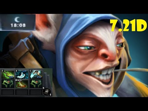 Twitch Higlights - Meepo Gameplay 7.21d vs Monkey King Mid