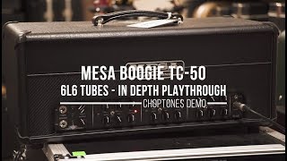 Video thumbnail for Mesa Boogie Triple Crown TC-50 | In Depth Playthrough (6L6 Tubes) by ChoptonesOfficial