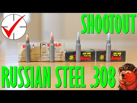 Russian Steel .308 Shootout - Wolf vs Tula