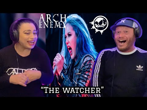 ARCH ENEMY -  The Watcher (Reaction/Review) Our 1st time checking out Arch Enemy!