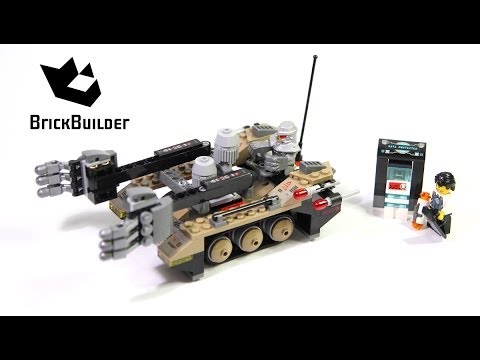 Vidéo LEGO Ultra Agents 70161 : L'attaque du tank