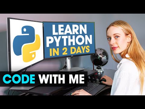 Learn Python With Me In 2 days | Code With Me