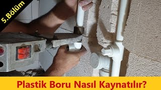SIHHİ TESİSAT BORULARI NASIL İŞLENİR? TESİSAT NASIL YAPILIR? ATÖLYE TA