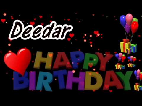 Deedar Happy Birthday Song With Name | Deedar Happy Birthday Song | Happy Birthday Song