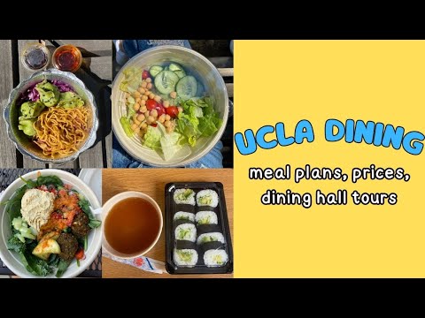 UCLA Dining Explained | meal plans, dining hall tours, prices etc.