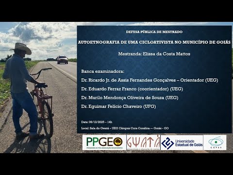 AUTOETNOGRAFIA DE UMA CICLOATIVISTA NO MUNICÍPIO DE GOIÁS