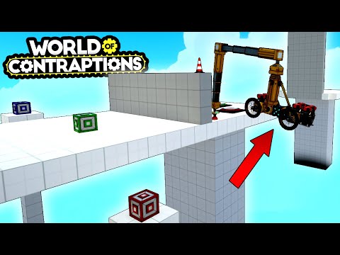 EXTREME Vehicle Challenge Almost Fried My Brain - World of Contraptions