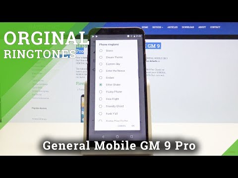 How to Change Ringtone in GENERAL MOBILE GM 9 Pro - Ringtone List