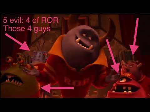 Monsters inc and university characters good to evil part 4
