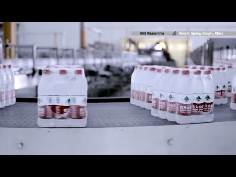 NongFu Spring, größter Produzent von Mineralwasser in China, setzt bei neuer PET-Linie auf KHS
