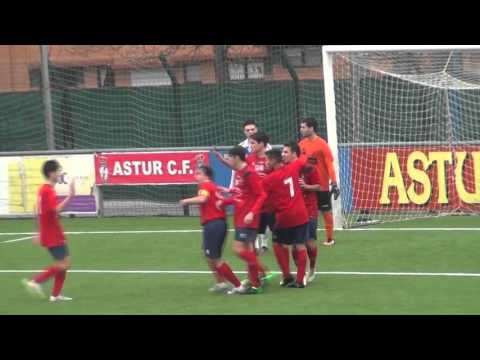 Astur CF 4-1 Juventud Estadio resumen Liga Nacional Juvenil