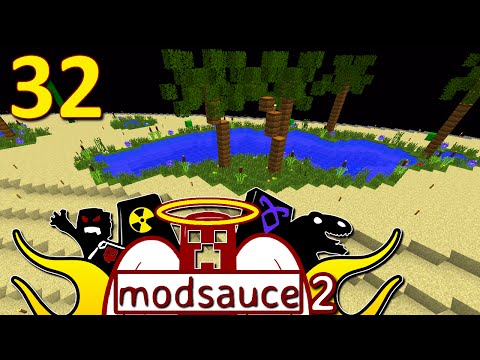 HermitCraft ModSauce 2 ~ Ep 32 ~ Oasis & Double Dragons!