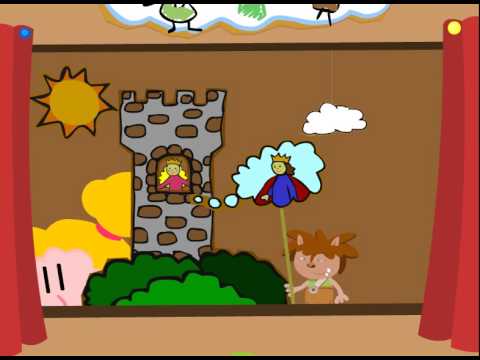 Hertta leikkii nukketeatteria