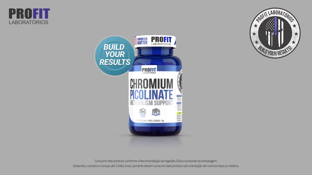 CHROMIUM PICOLINATE ProFit Laboratórios
