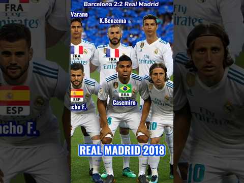 Barcelona Vs Real Madrid 2:2 Laliga season 2017-18 #realmadrid #laliga #elclasico