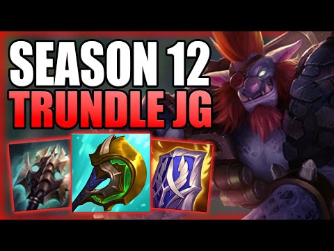 HOW TO PLAY TRUNDLE JUNGLE & CARRY THE GAME IN SEASON 12! - Best Build/Runes Guide League of Legends