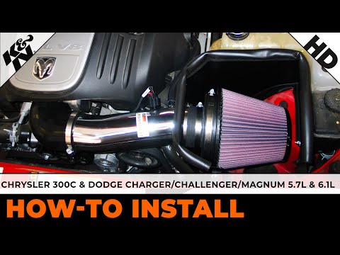 Chrysler 300C & Dodge Charger/Challenger/Magnum 5.7L & 6.1L [#69-2526TP] Air Intake Installation