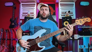 Video thumbnail for My FIRST BASS guitar - Squier Fender Classic Vibe '60 Daphne Blue by Mad Steex Production