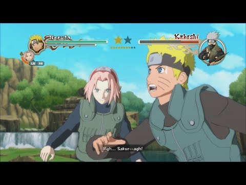 Naruto Ninja Storm 2 Trilogy PC MOD Walkthrough Part 1 60 FPS - Jonin Naruto Sakura vs Kakashi 1080p