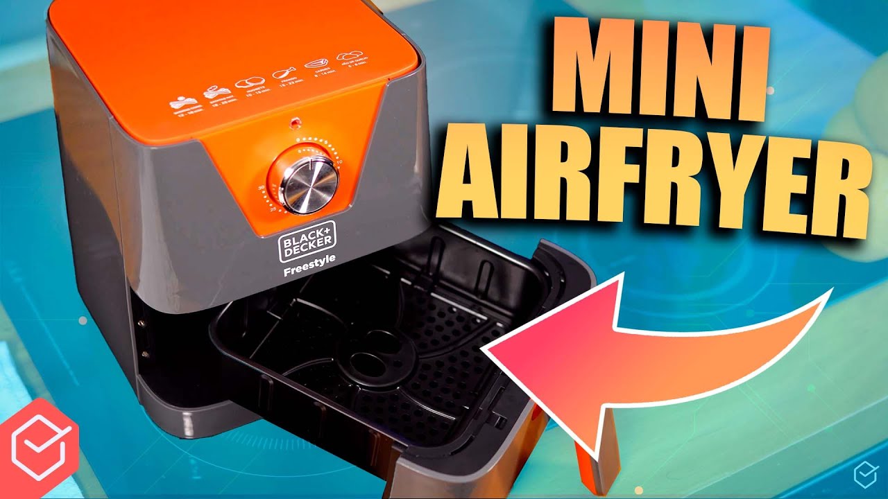 Miniatura da avaliação em vídeo de Fritadeira Black Decker Air Fryer AFM4 4 Litros