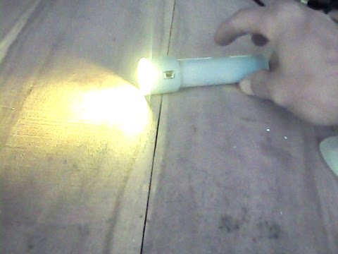 How to make a mini flashlight 5W Video