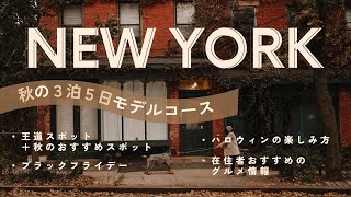 【ニューヨーク観光】これだけ見たら大丈夫！在住者のおすすめ盛り沢山な秋のモデルコース｜海外旅行