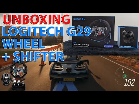 Logitech G29 Wheel & Shifter Unboxing and Review 2020