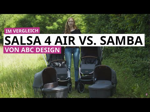 ABC Design Salsa 4 Air vs. Samba | Welcher Kinderwagen ist besser? | babyartikel.de