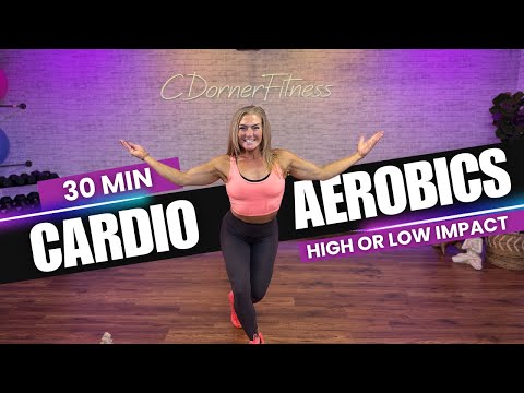 30 Min Old School Aerobics | Throwback Cardio with New Music (Taylor, Dua & More!)