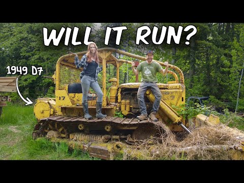 D7 DOZER NOT STARTED IN 20+ YEARS! WILL IT START?