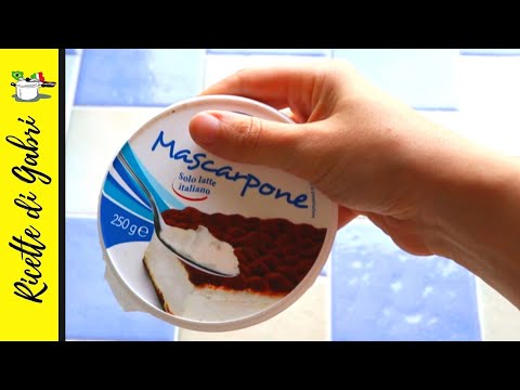 Do you have a pack of mascarpone? Forget the scales! - Gabri's recipes