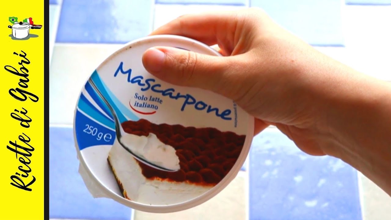 Hai una confezione di mascarpone Dimentica la bilancia! - Ricette di Gabri #1636
