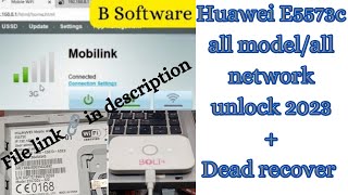 Huawei/zong e5573c unlock all network free file 2023.#software #device #free