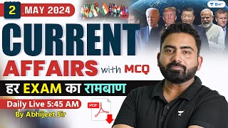 2 May Current Affairs 2024 | Current Affairs Today | Current Affairs by Abhijeet Sir