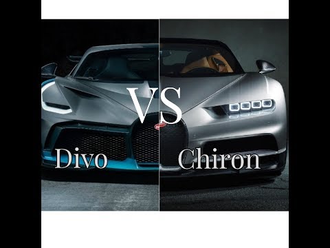 Bugatti divo vs chiron must be watched👌