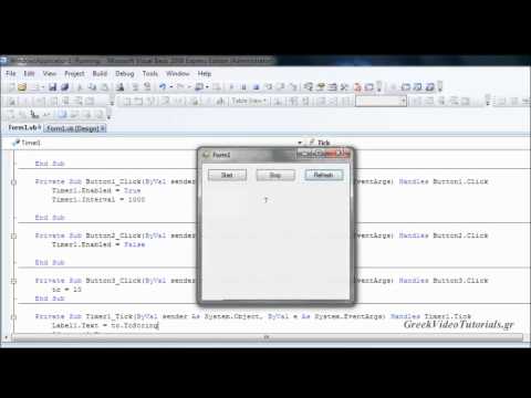 Visual Basic Tutorial 13 Greek