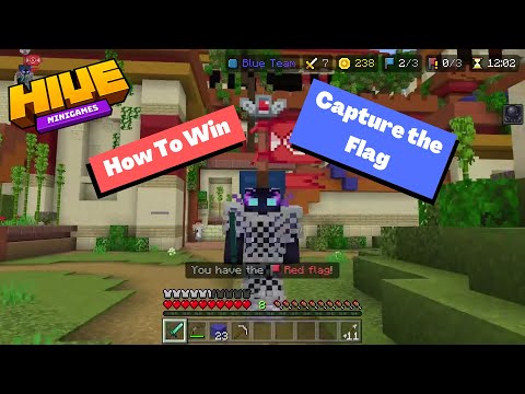How To Win Capture the Flag on the Hive (Minecraft Bedrock)