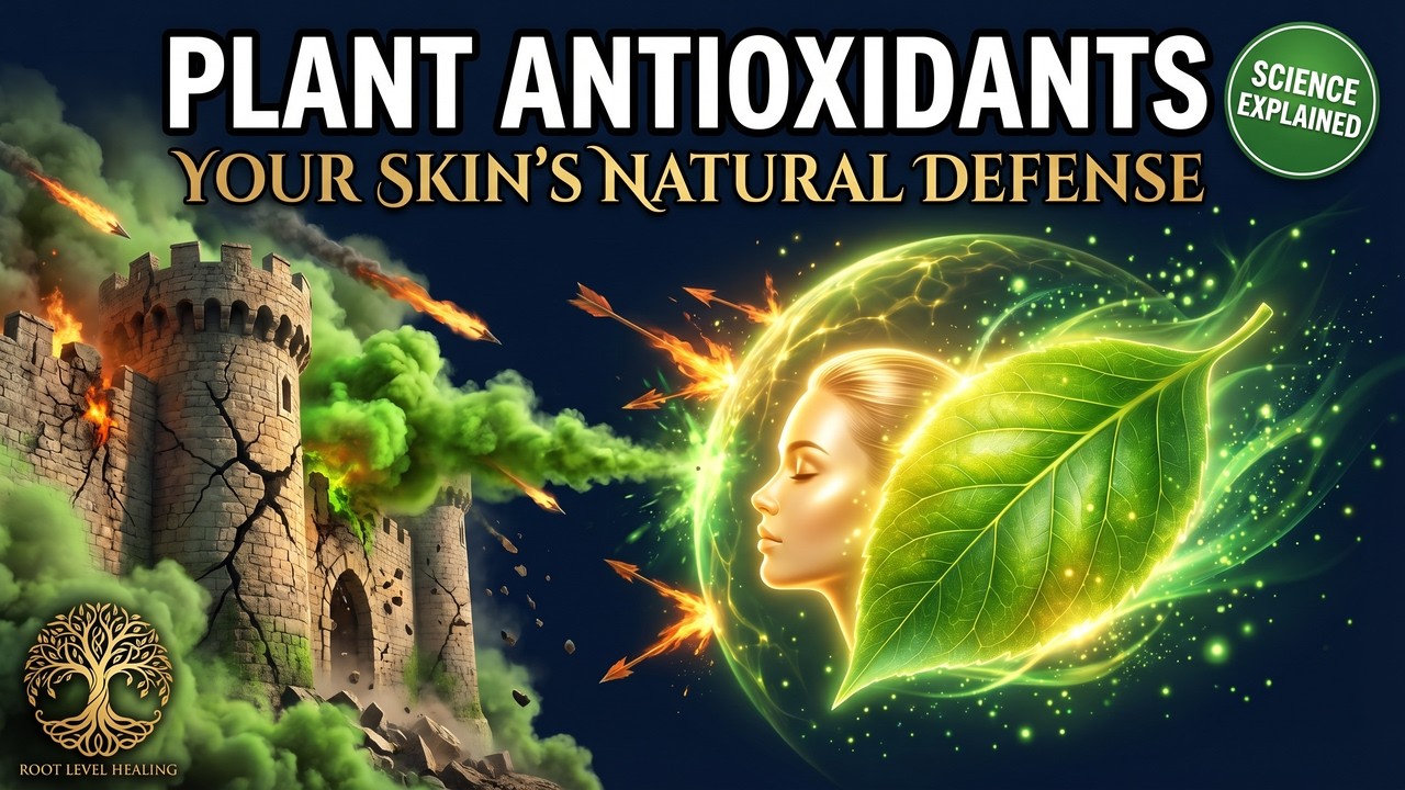 Plant Antioxidants Protect Skin: Your Natural Anti-Aging Defense Force Video