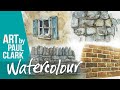 5 simple techniques for painting Walls in Watercolour
