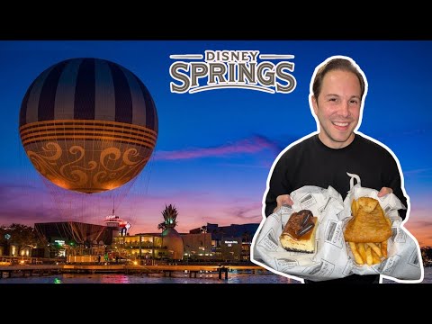 Top 3 Underrated Disney Springs Quick Service Restaurants! Walt Disney World