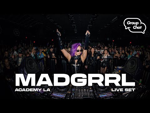 MADGRRL LIVE @ Group Chat Club LA [HARD TECHNO]